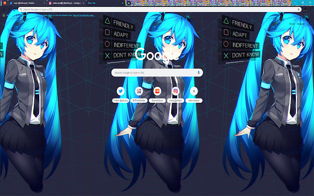 MORE REALISM } Hatsune Miku } Vocaloid *Anime  from Chrome web store to be run with OffiDocs Chromium online